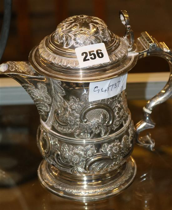 Silver tankard - George III